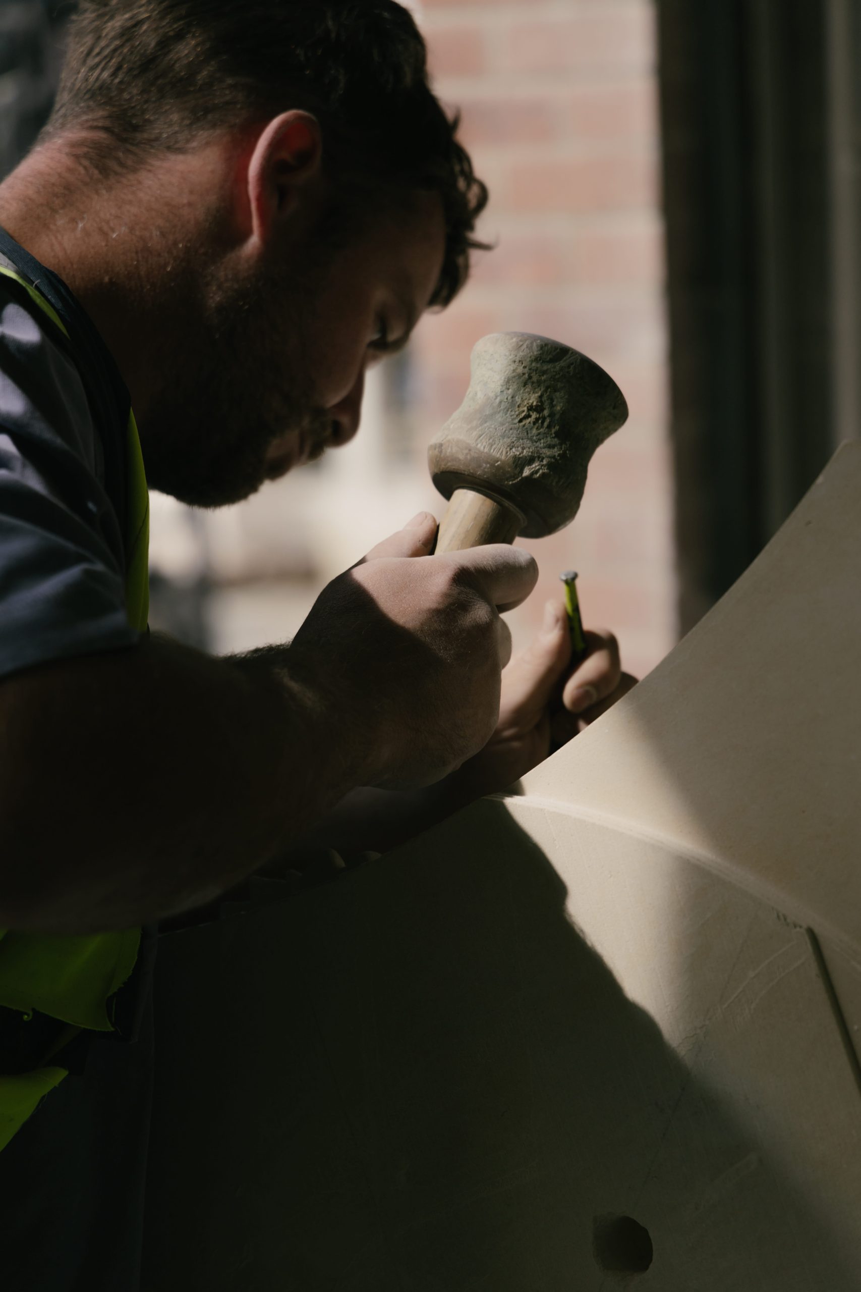 Installation by Specialist Masons